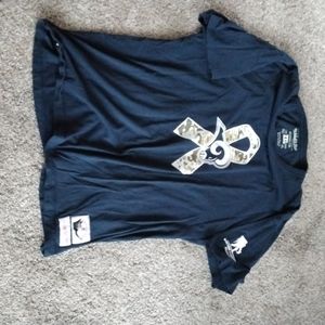 Men's XXL Salute to Service, LA Rams, Wounded Warrior shirt